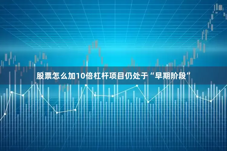 股票怎么加10倍杠杆项目仍处于“早期阶段”